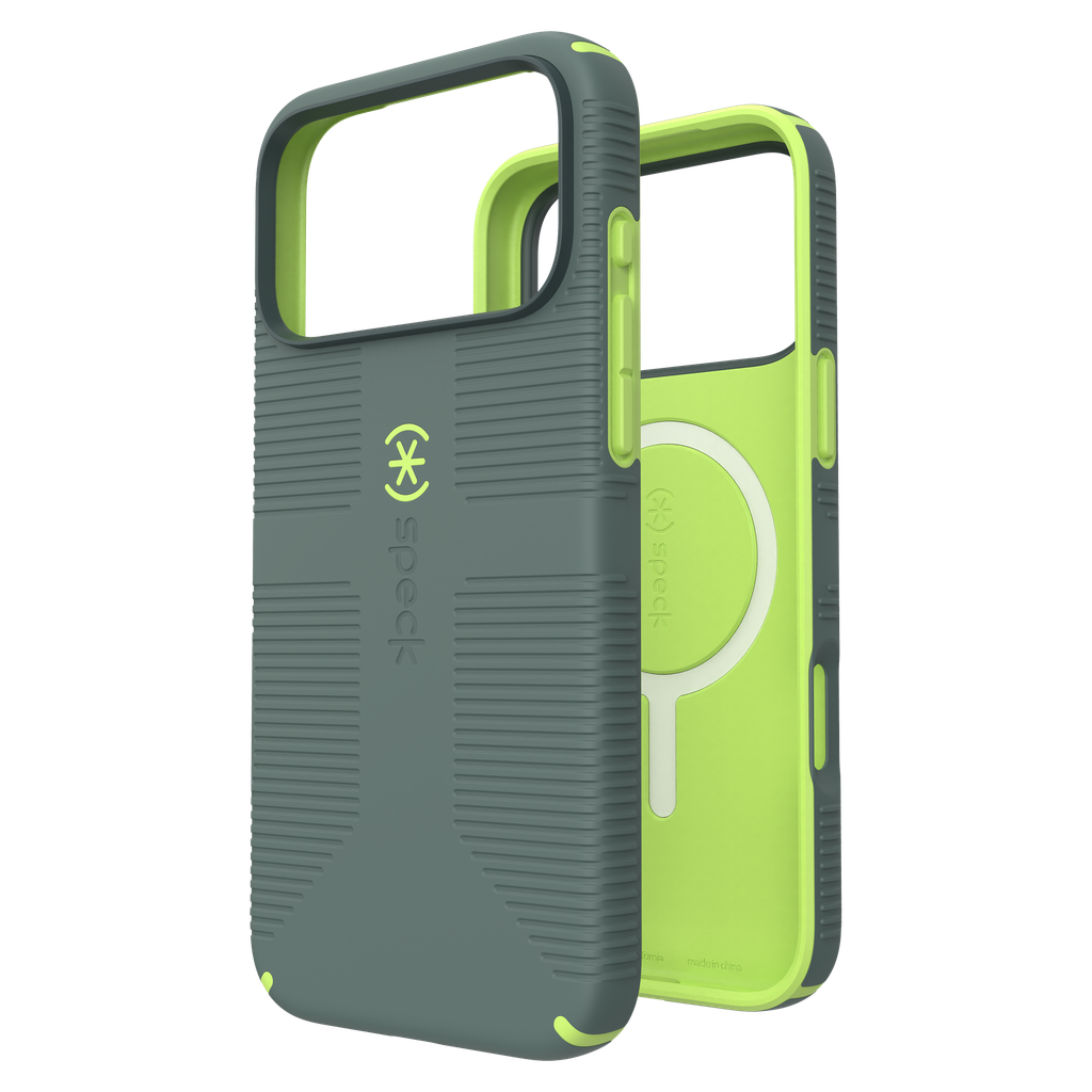 Speck - Candyshell Grip Magsafe Case For Apple Iphone 17 Pro Max - Neo Drab