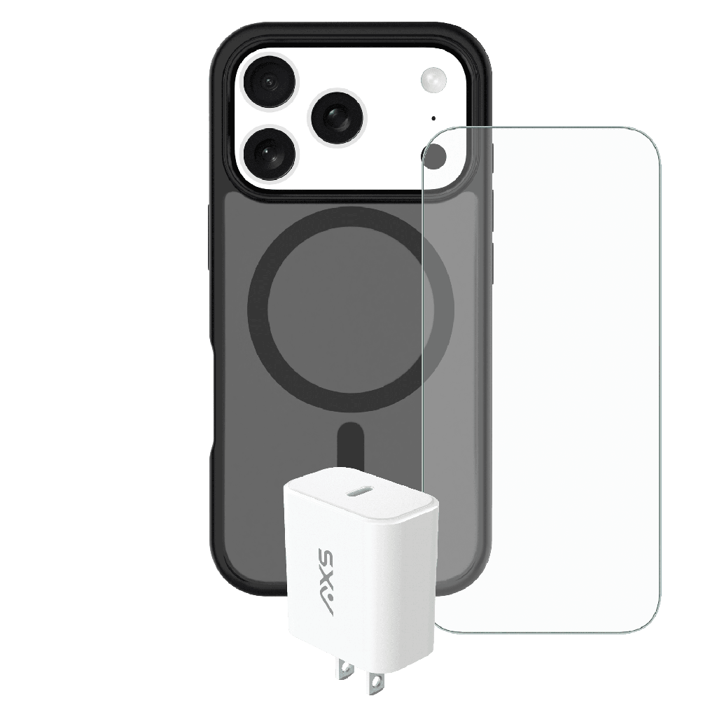 Axs - Proshield Magsafe Essential Bundle For Apple Iphone 17 Pro - Smoke