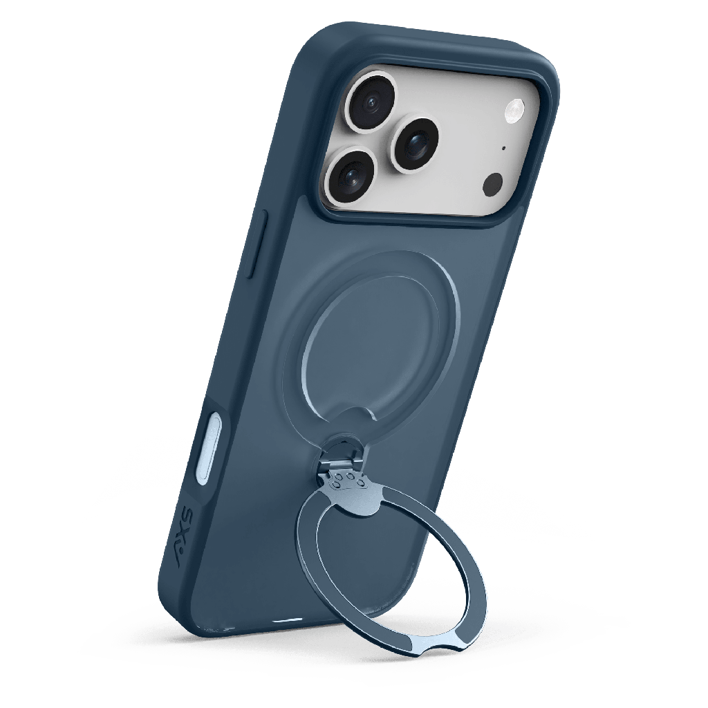 Axs - Proshield Stand Magsafe Case For Apple Iphone 17 Pro Max - Blue