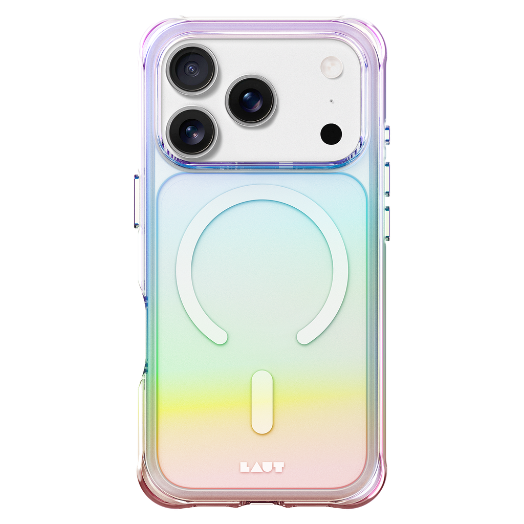 Laut - Aero Holo Magsafe Case For Apple Iphone 17 Pro - Holo Pearl