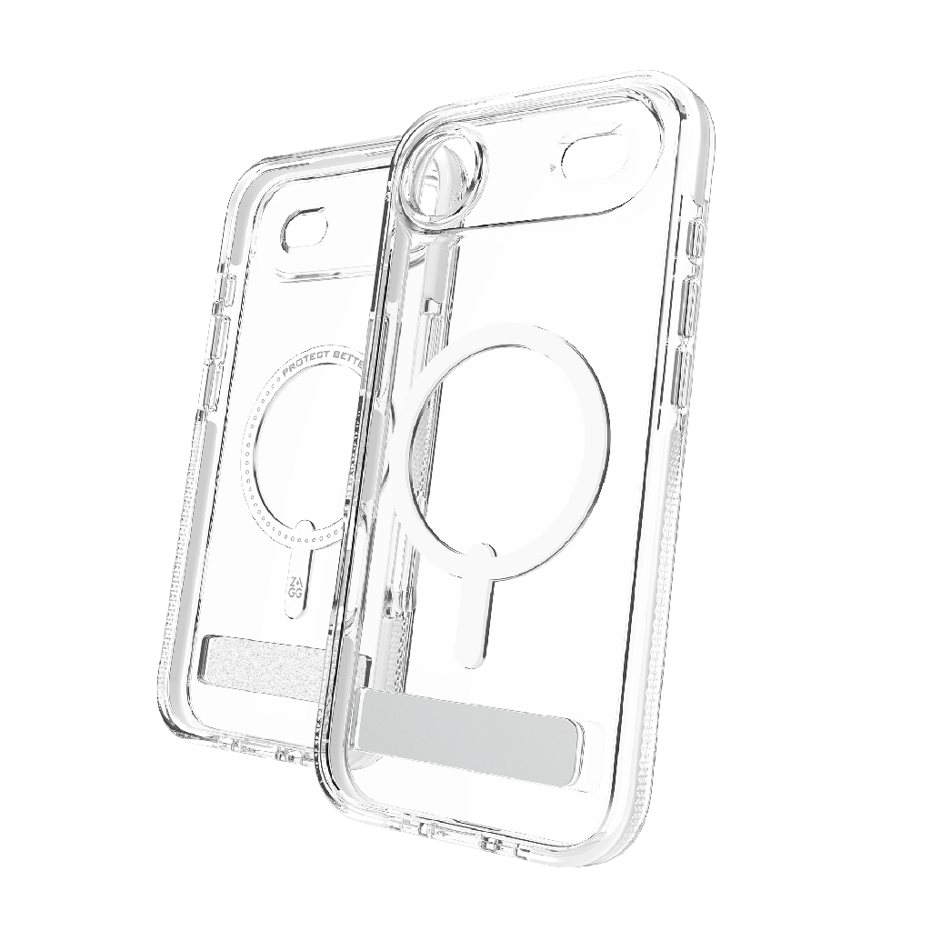 Zagg - Santa Cruz Snap Magsafe Case With Kickstand For Apple Iphone Air - White