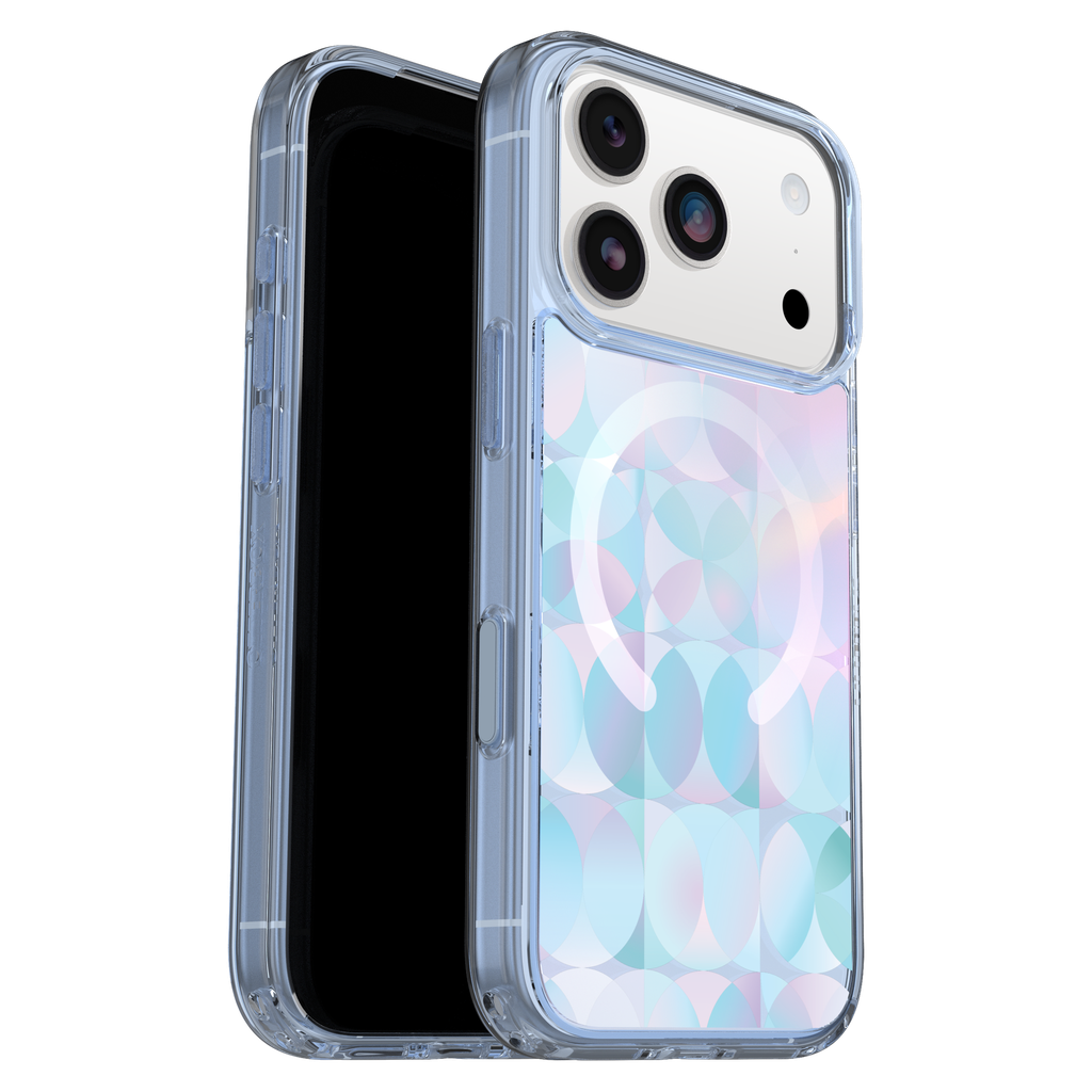 Otterbox - Symmetry Clear Mag Case Camera Control For Iphone 17 Pro - Opal Prism