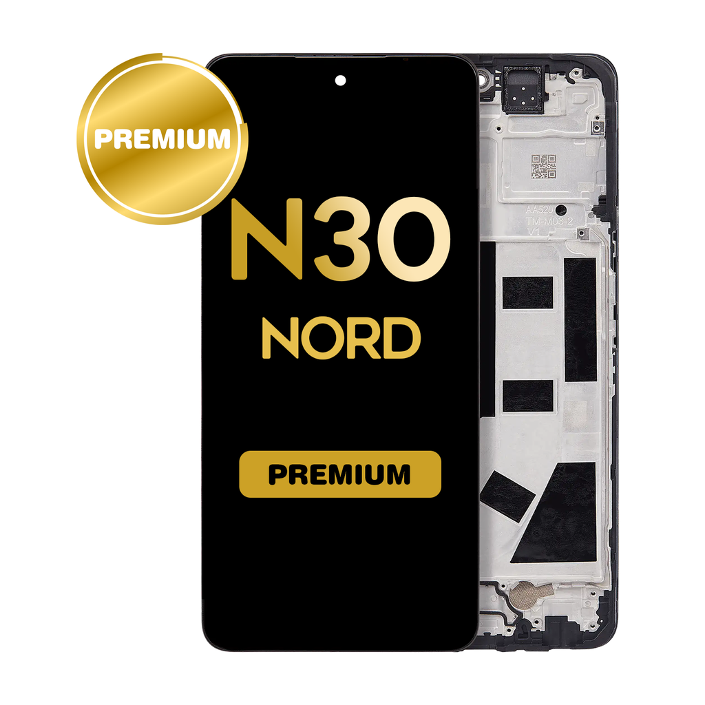 [LCD-OPN-N30-WF-BK] OLED Assembly With Frame For OnePlus Nord N30 5G (Premium) (All Colors)