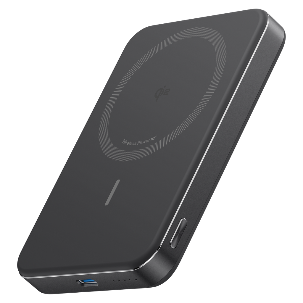 Anker - Maggo Magnetic Wireless Power Bank 10000 Mah - Black
