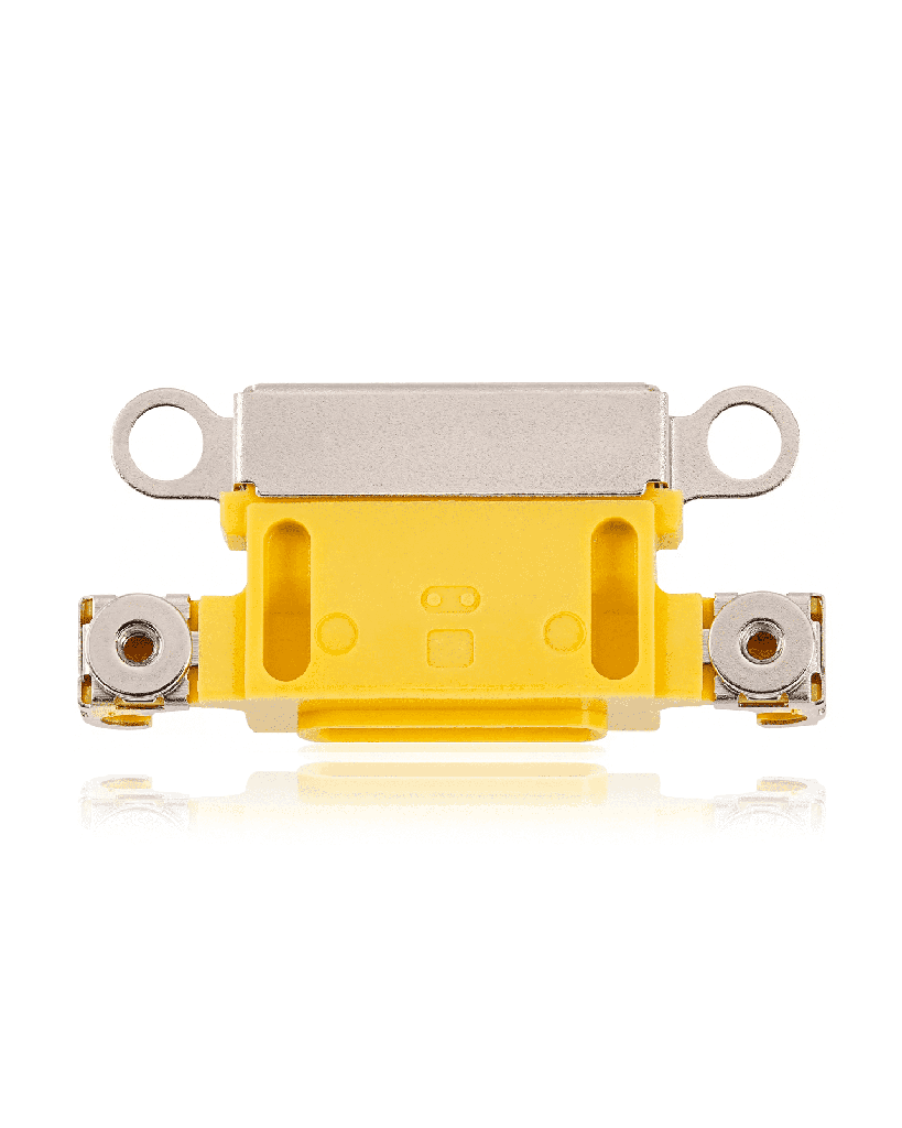 Charging Port Only For iPhone 14 / 14 Plus (10 Pack) (Yellow) (Premium)