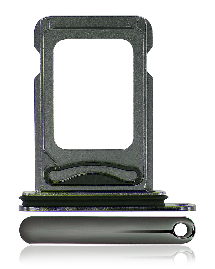 Dual Sim Card Tray For iPhone 11 Pro / 11 Pro Max (Matte Midnight Green) (Premium)