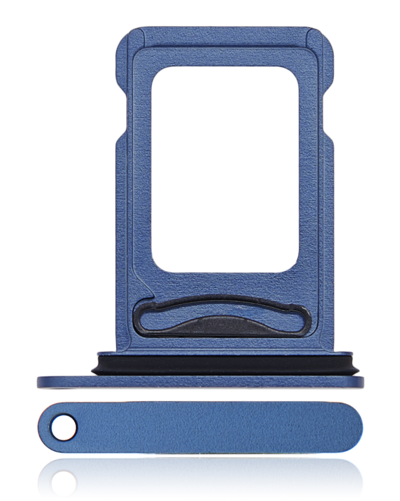 Dual Sim Card Tray For iPhone 13 (Blue) (Premium)