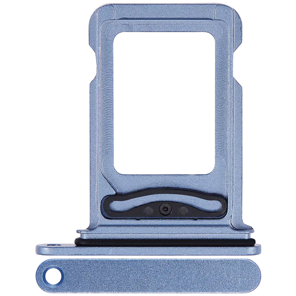 Dual Sim Card Tray For iPhone 14 / 14 Plus (Blue) (Premium)