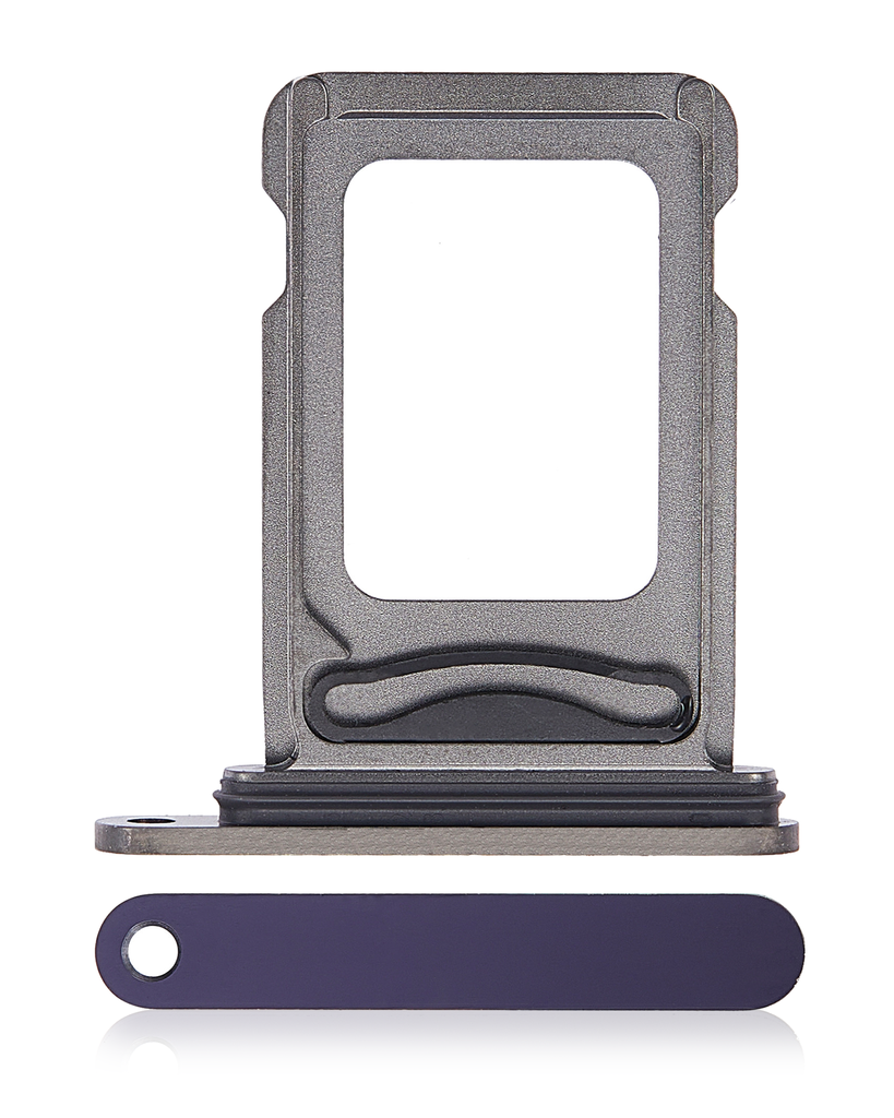 Dual Sim Card Tray For iPhone 14 Pro / 14 Pro Max (Deep Purple) (Premium)