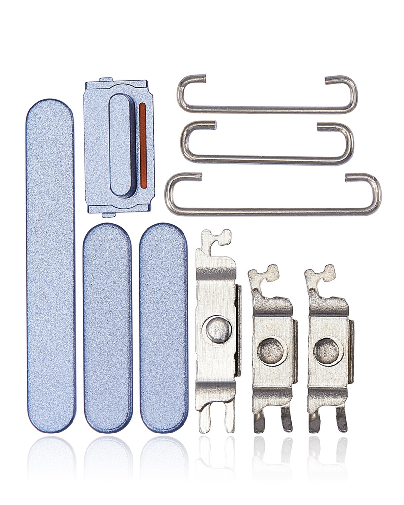 Hard Buttons (Power / Volume / Switch) For iPhone 14 / 14 Plus (Blue) (Premium)