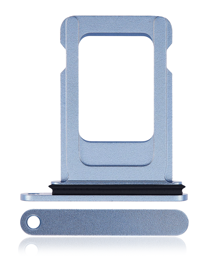 Single Sim Card Tray For iPhone 14 / 14 Plus (Blue) (Premium)