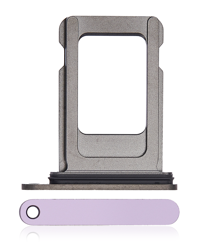 Single Sim Card Tray For iPhone 14 Pro / 14 Pro Max (Deep Purple) (Premium)