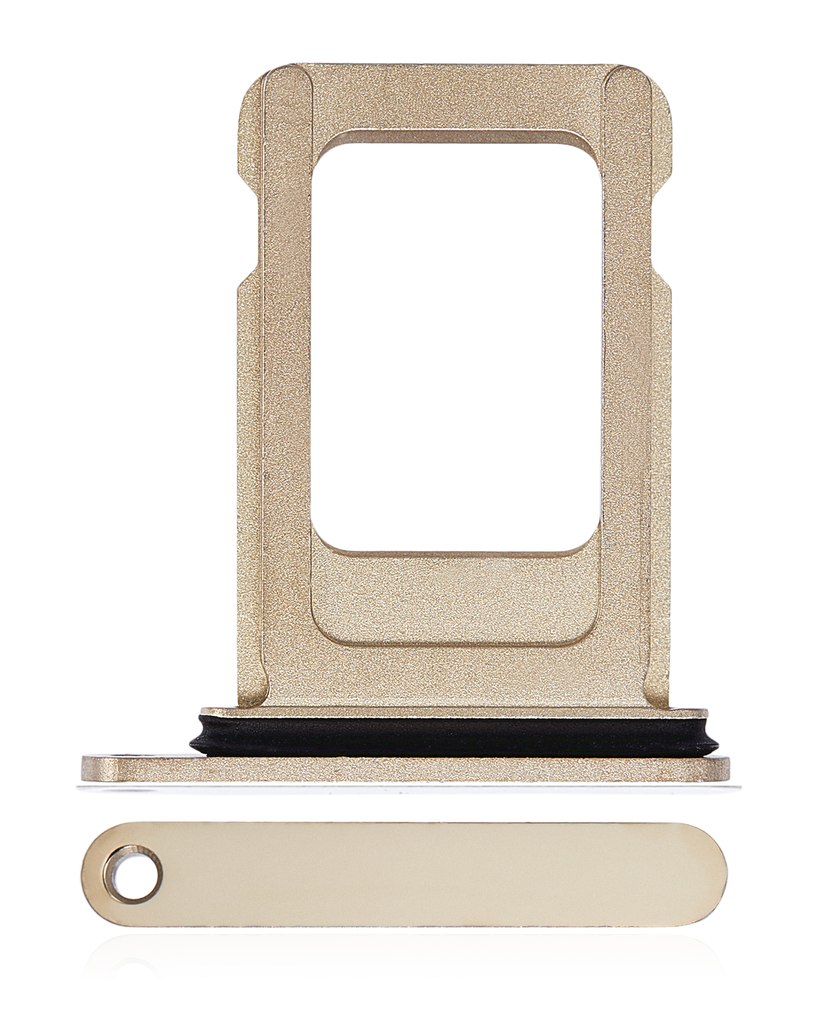 Single Sim Card Tray For iPhone 14 Pro / 14 Pro Max (Gold) (Premium)