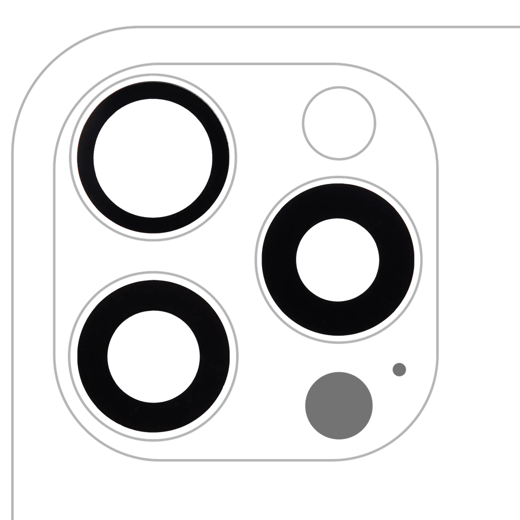 Back Camera Lens (Glass Only) With Adhesive For iPhone 16 Pro / 16 Pro Max (3x10 Pieces)  (Real Sapphire / Premium)