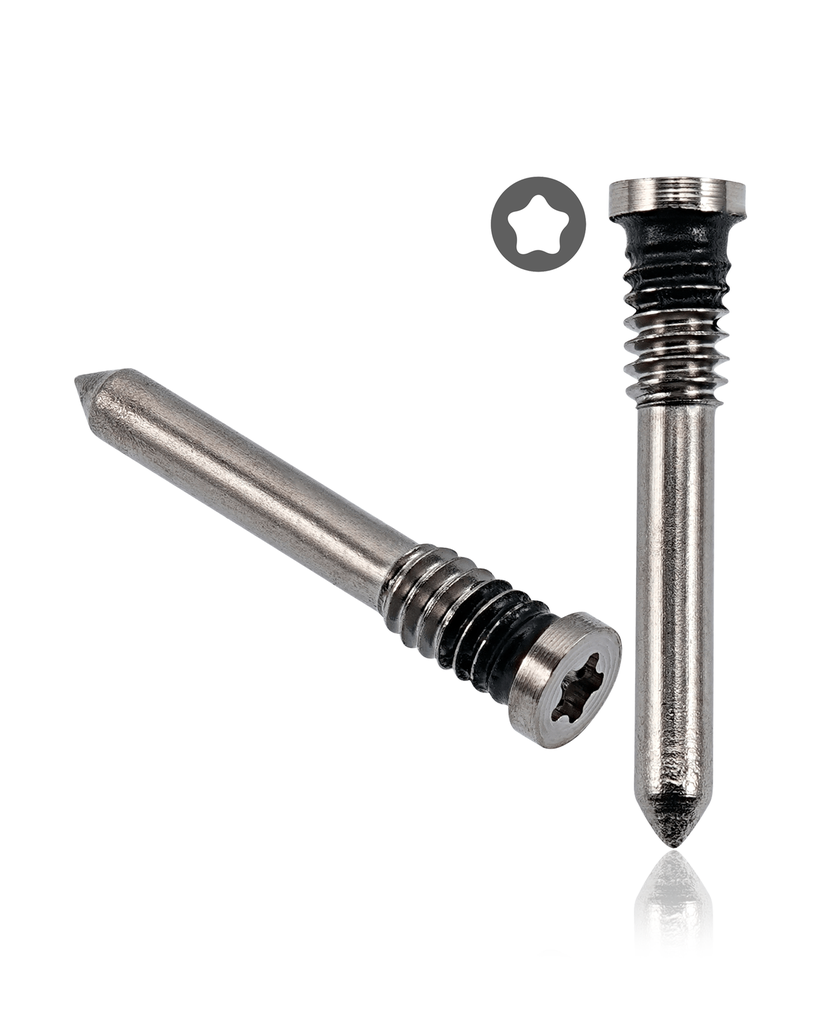 Bottom Screws For iPhone 15 Pro / 15 Pro Max (Natural Titanium) (100 Pack) (Premium)