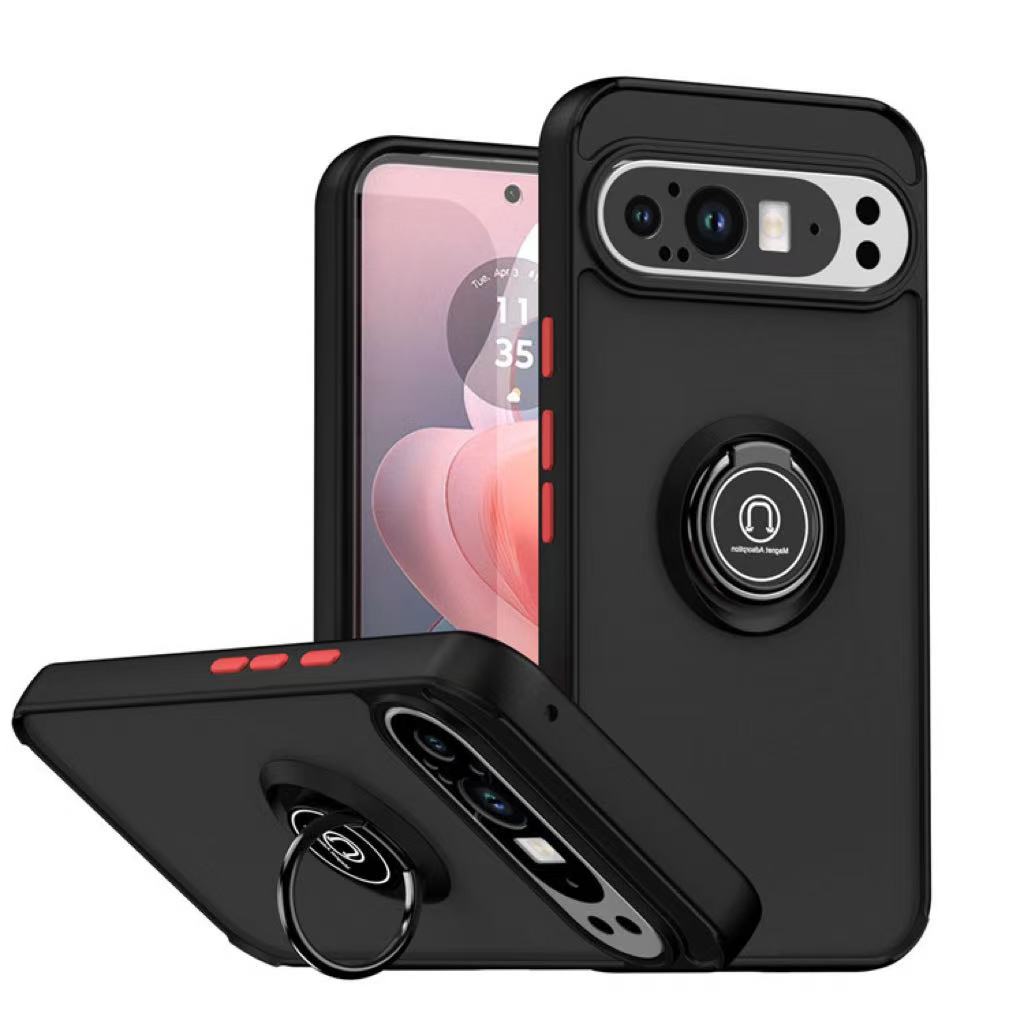 Matte Ring Case for Google Pixel 10 / 10 Pro - Black