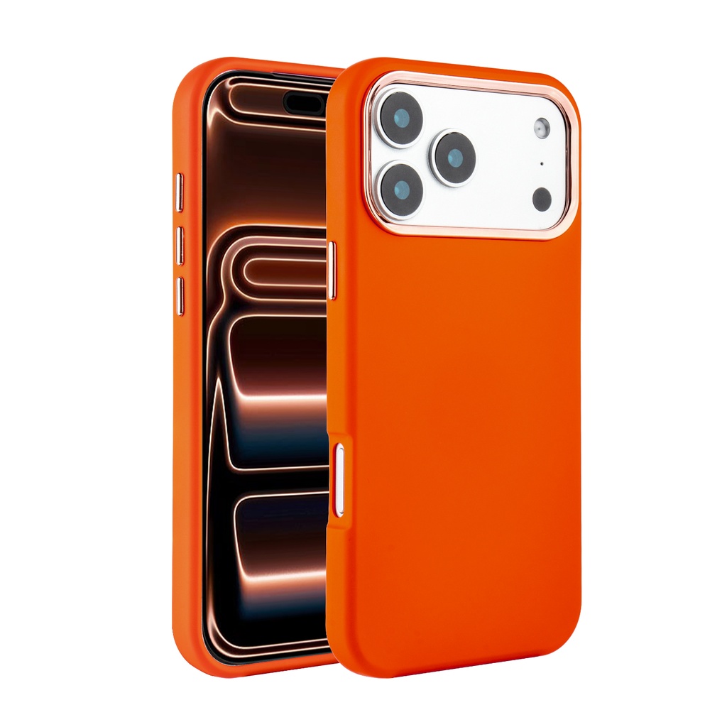 Dual Layer Tough Case for iPhone 17 Pro Max - Orange