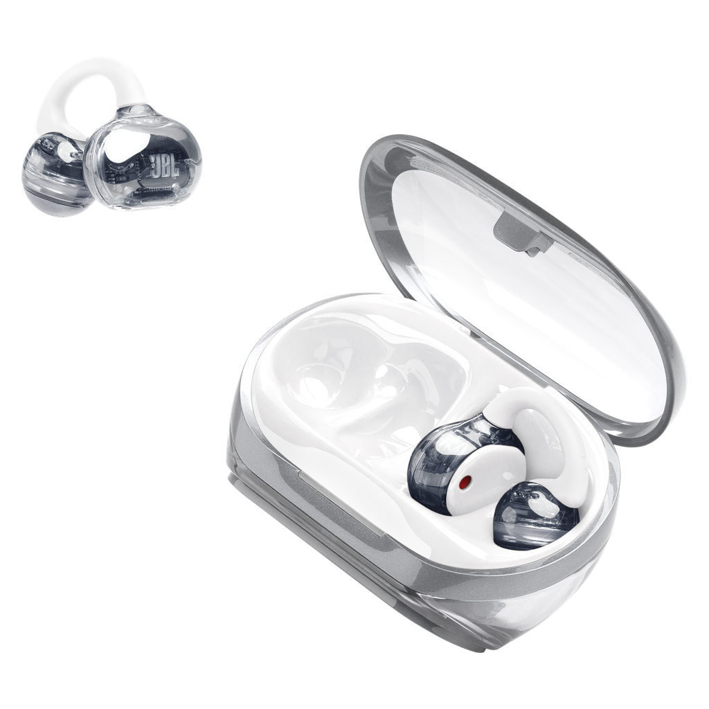 Jbl - Soundgear Clips Open Ear Wireless Headphones - White