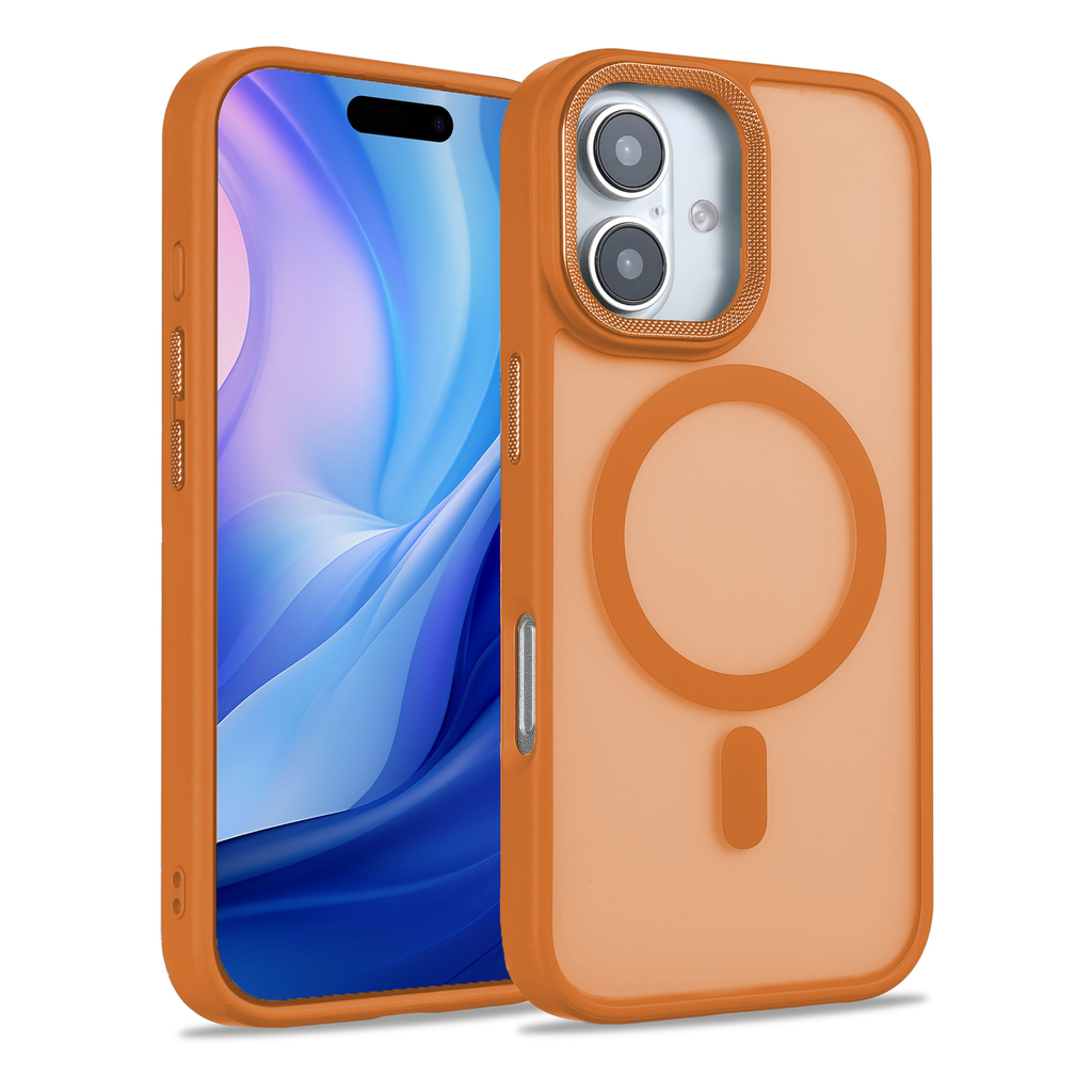 Matte Focus Case with Magsafe for iPhone 17 - Orange