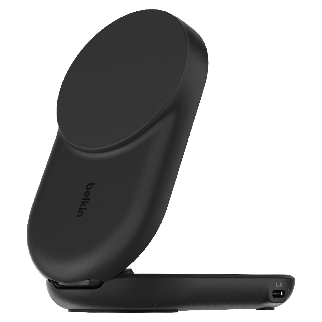 Belkin - Qi2 2 In 1 Foldable Charger 25w - Black