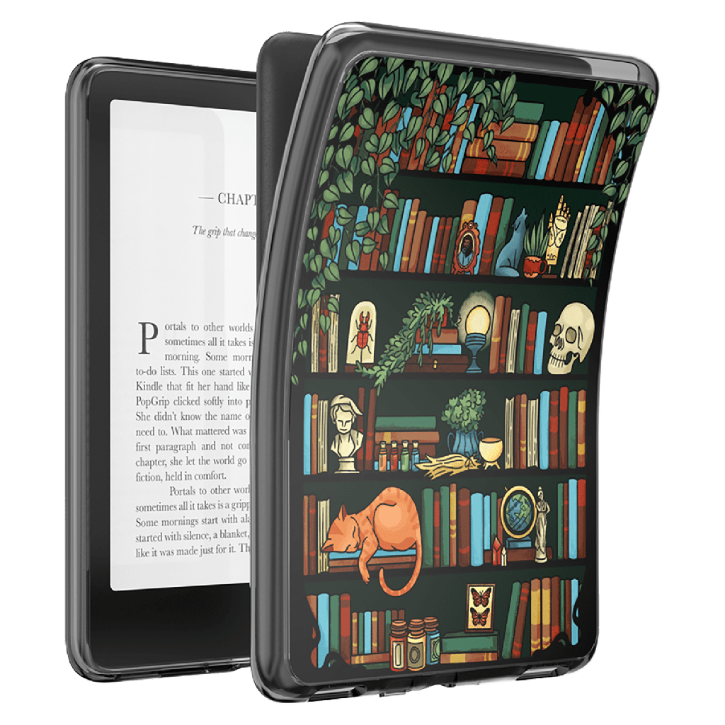 Popsockets - Magsafe Case For Amazon Kindle 12th Gen - Storied Shelves