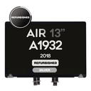 Complete LCD Assembly set for Macbook Air 13"  (A1932/2018) - Aftermarket Pro (Silver)