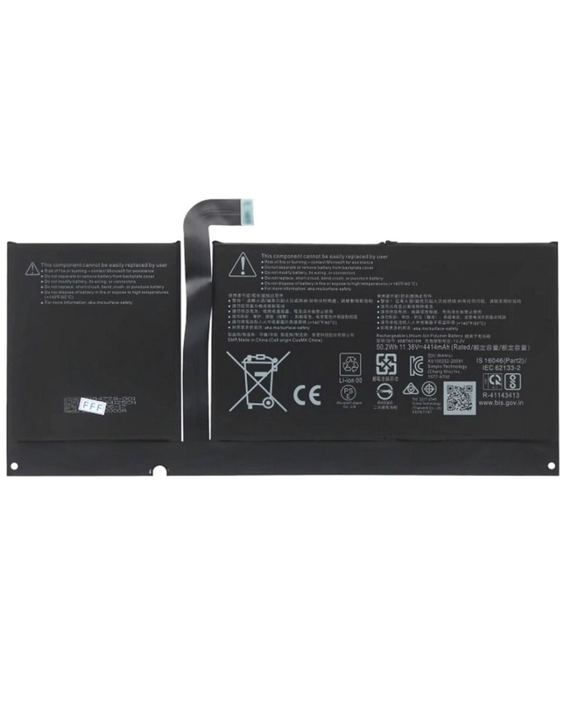 Battery For Microsoft Surface Pro 8 / Pro 7 (DYNM03) (Ground Shipping Only)
