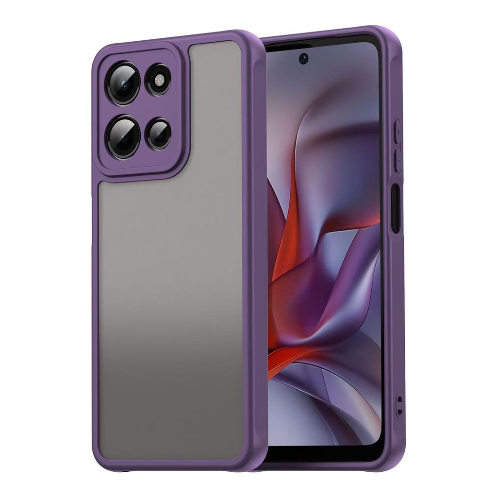 Matte Color Protection Case for Motorola Moto G 5G 2025 / G 5G 2026 / G Play 2026 - Purple