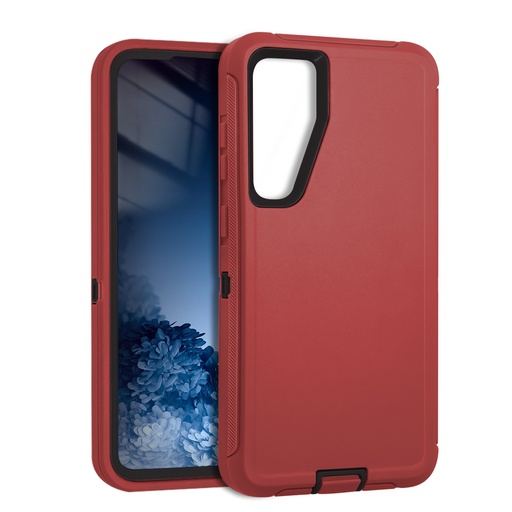 DualPro Protector Case for Galaxy S26 Ultra - Red & Black