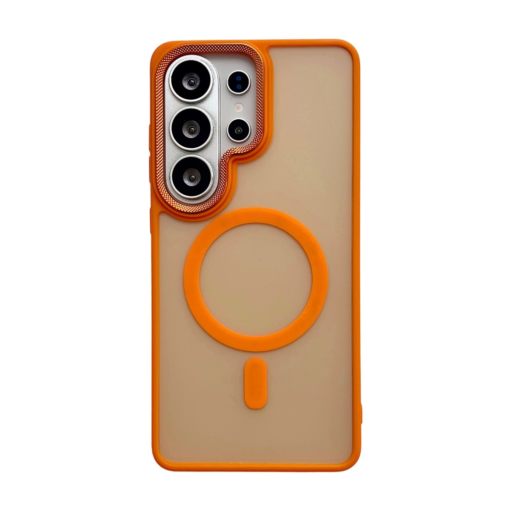 Matte Focus Case with Magsafe for Samsung Galaxy S26 Plus - Orange