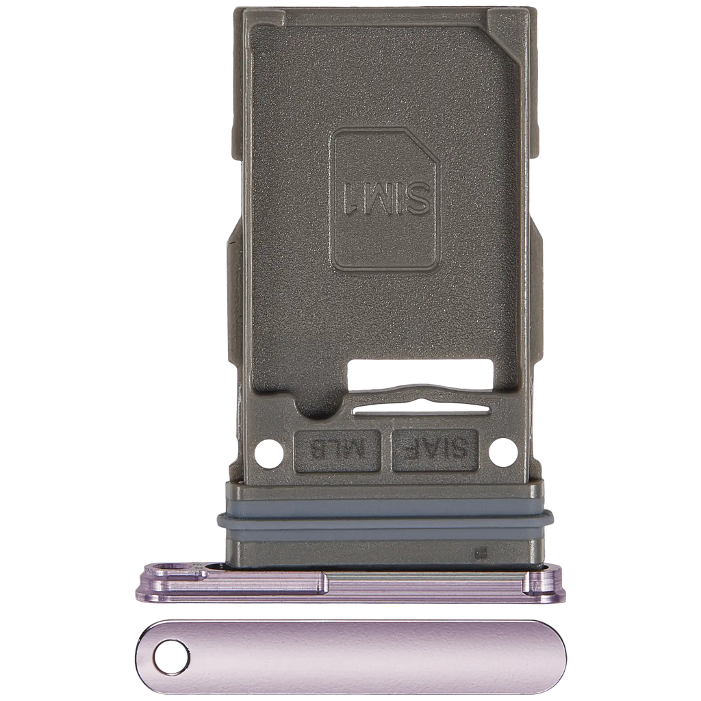 Single Sim Card Tray For Samsung Galaxy S22 5G / S22 Plus 5G (Bora Purple) (Premium)