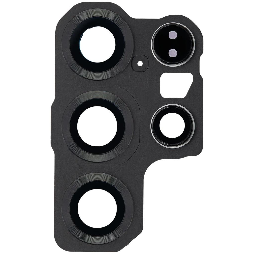 Back Camera Lens With Cover Bezel Ring For Samsung Galaxy S25 Ultra 5G (Titanium Jet Black) (Premium)