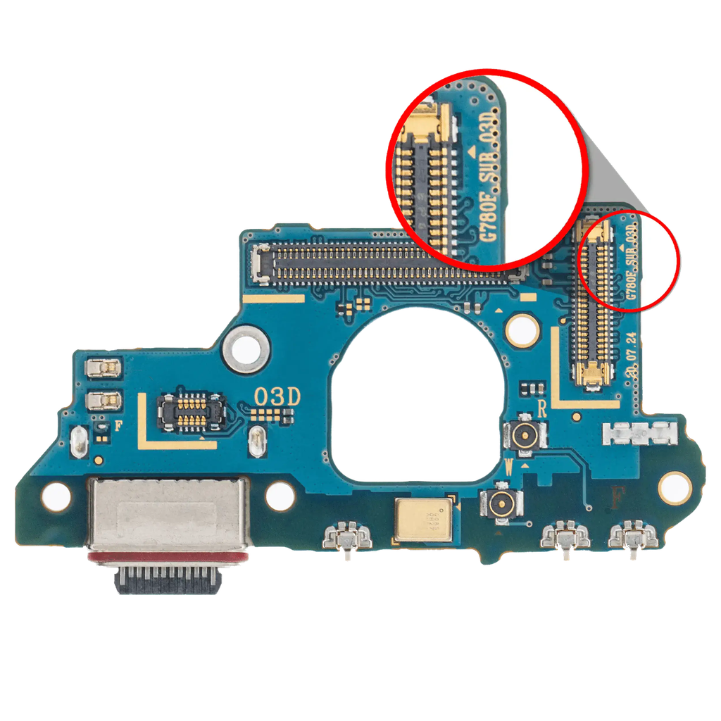 Charging Port With PCB Board For Samsung Galaxy S20 FE 4G (All Models) (Premium)