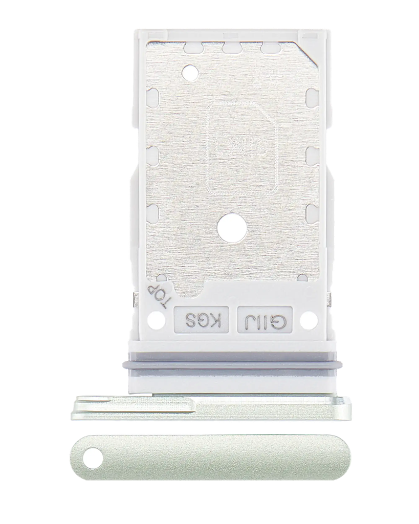 Dual Sim Card Tray For Samsung Galaxy S21 FE 5G (Olive) (Premium)