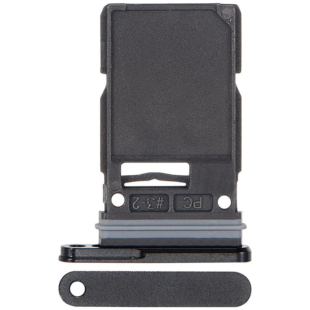Single Sim Card Tray For Samsung Galaxy S25 Ultra (Titanium Jet Black) (Premium)