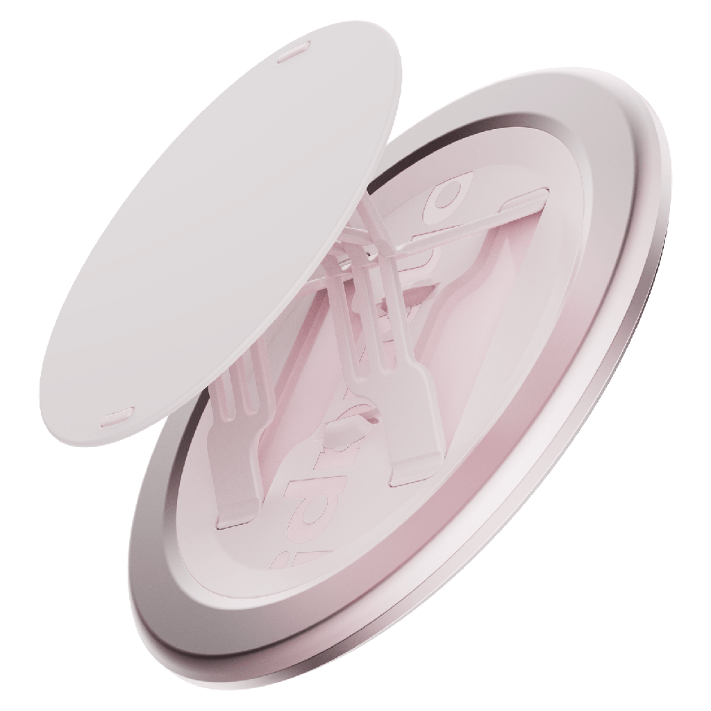 Ohsnap - Snap 5 Grip Magnetic Phone Grip -  Pick-me-pink