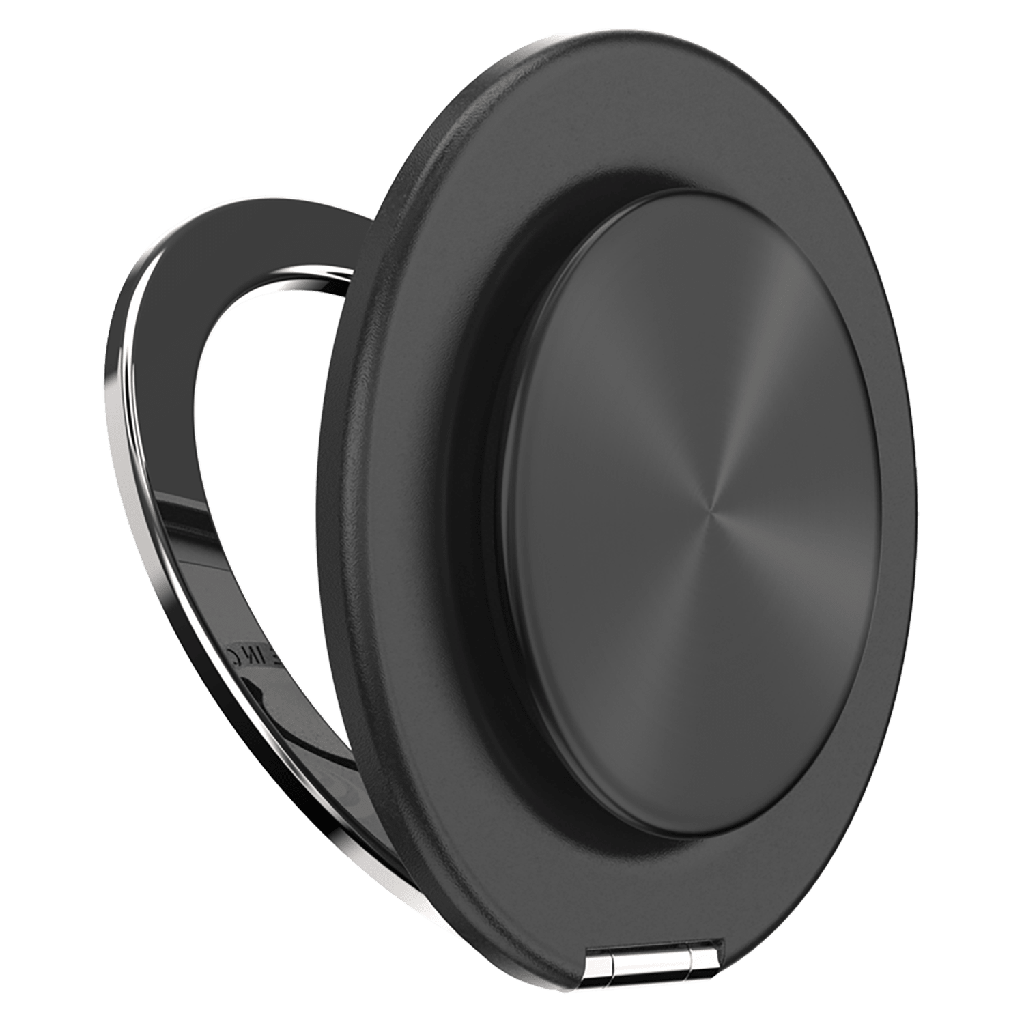 Popsockets - Popgrip Kickout Magsafe Circle - Aluminum Radial Black