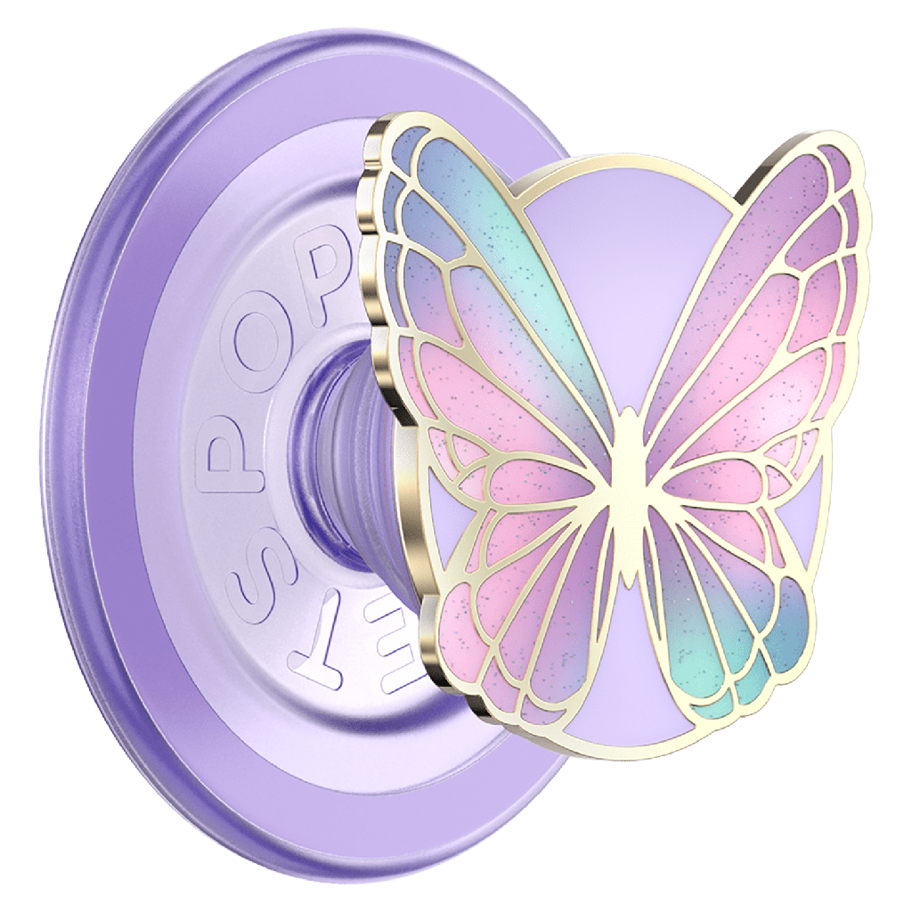 Popsockets - Popgrip Magsafe Circle - Enamel Butterfly Prism