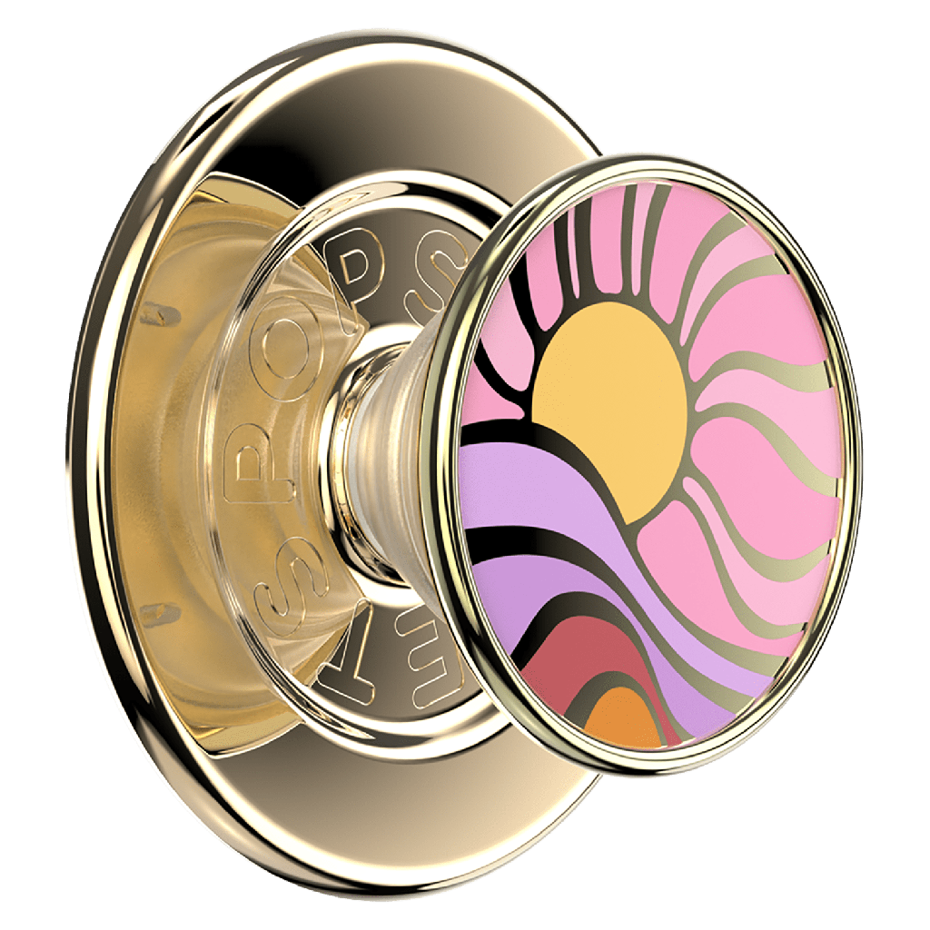 Popsockets - Popgrip Magsafe Circle - Luxe Enamel Golden Hour