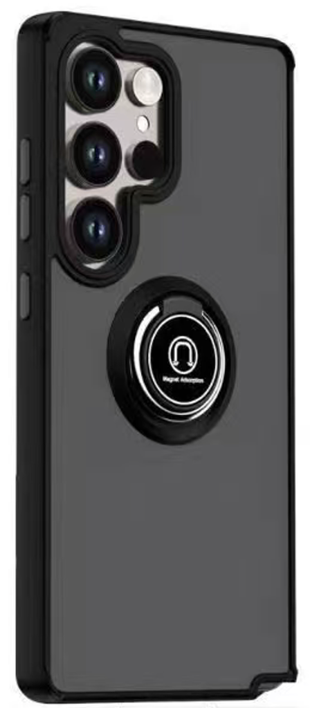 Matte Ring Case for Galaxy S26 Ultra - Black