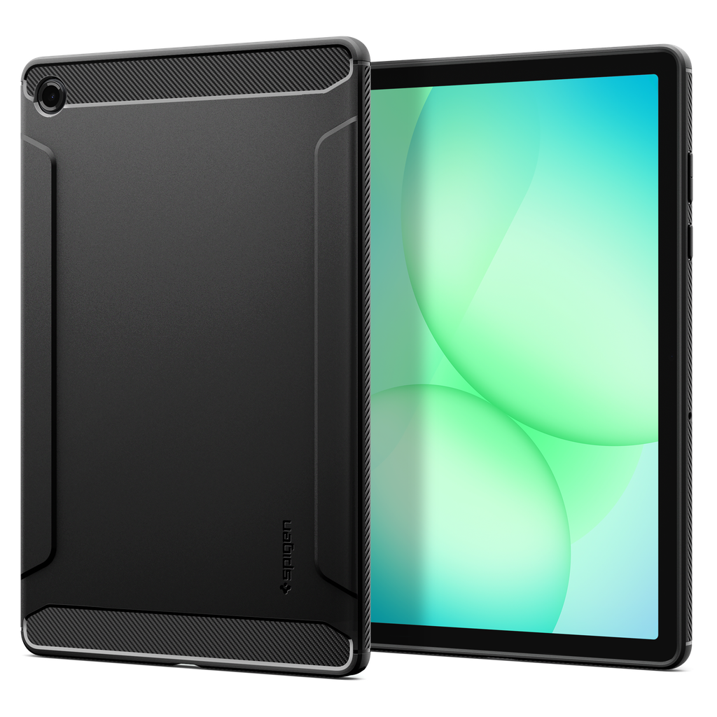 Spigen - Rugged Armor Case For Samsung Galaxy Tab A11 Plus   /   Galaxy Tab A9 Plus - Black