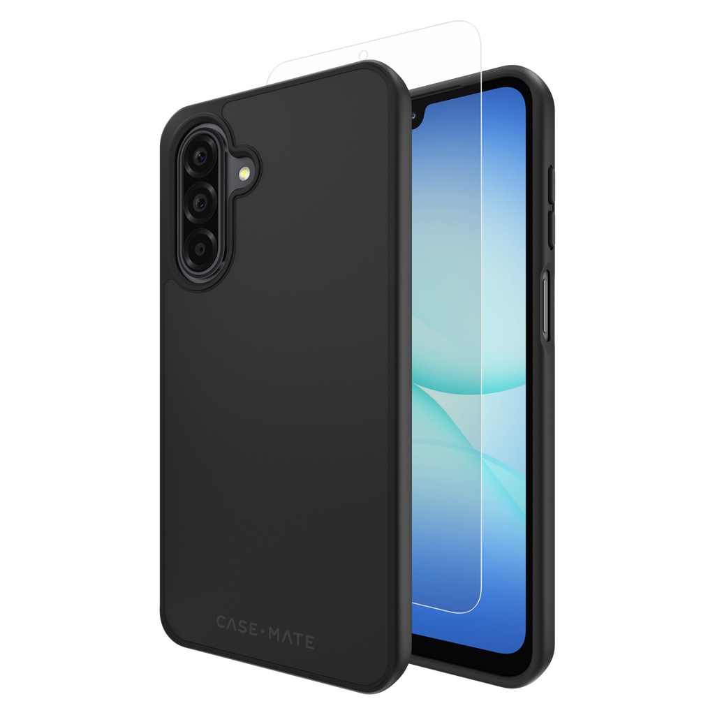 Case-mate - Bundle Pack Tough Case And Glass Screen Protector For Samsung Galaxy A17 5g - Black