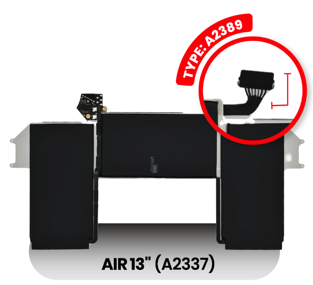 [BAT-MBA-13-A2389] Battery (A2389) for MacBook Air 13" A2337 (2020) M1 (Ground Shipping Only) (Premium)