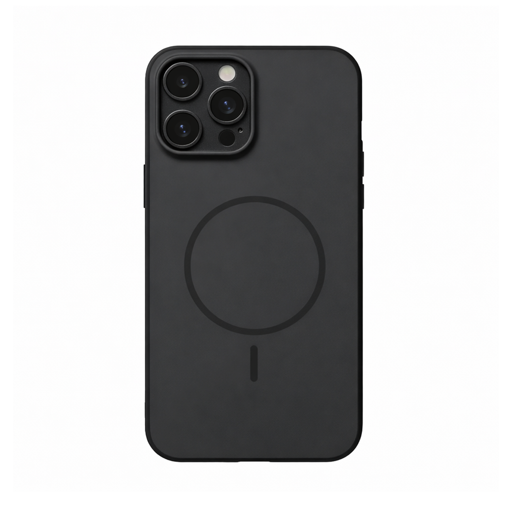 Silken Guard Case with Magsafe for iPhone 16 Plus - Black