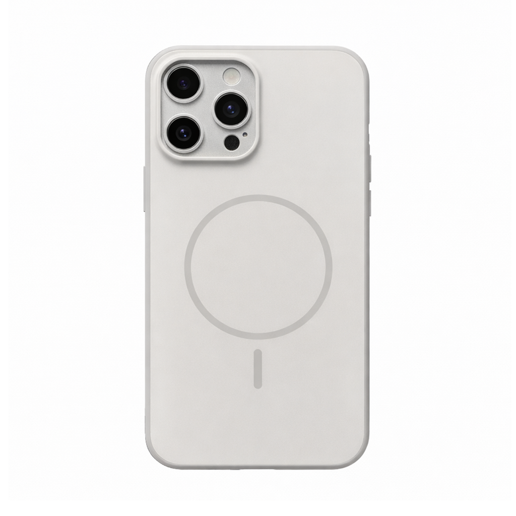 Silken Guard Case with Magsafe for iPhone 16 Pro Max - White