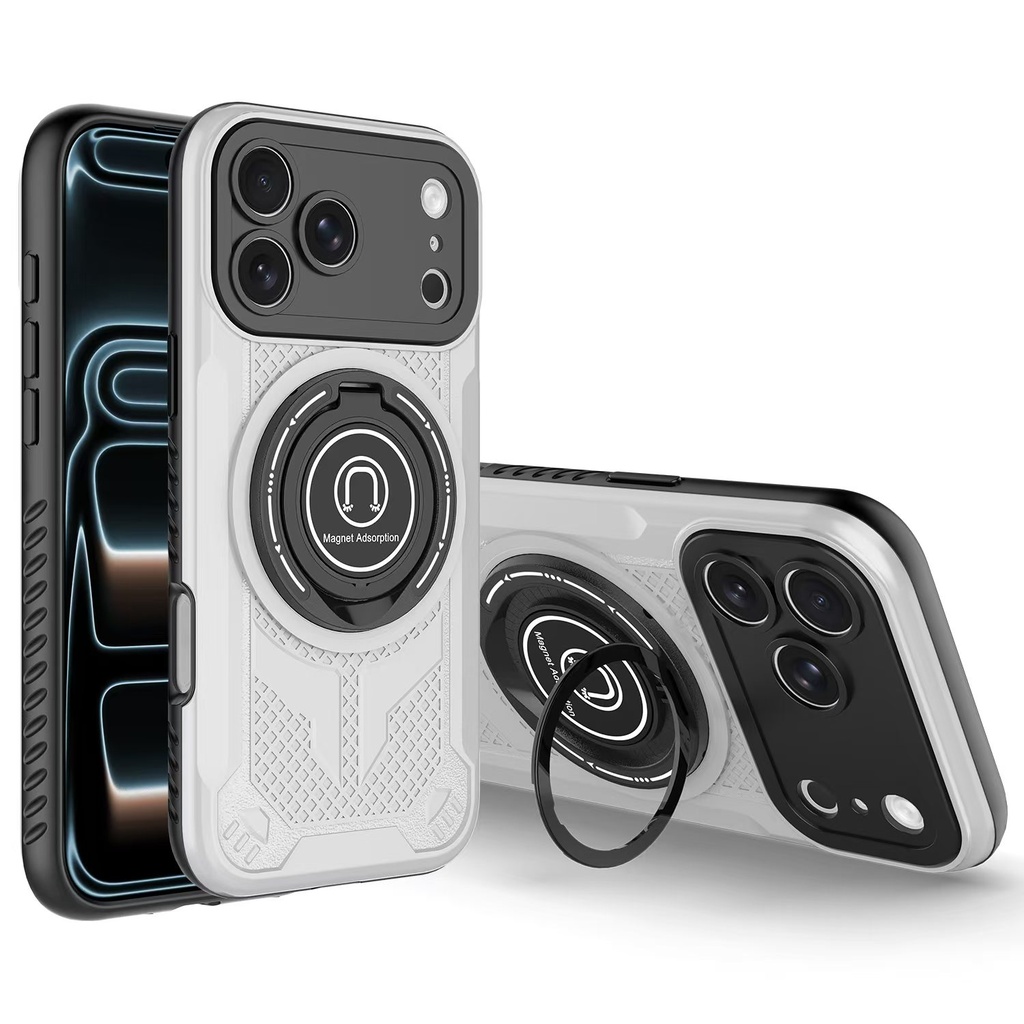 Loop Armor Case with Magsafe for iPhone 15 Pro - Gray