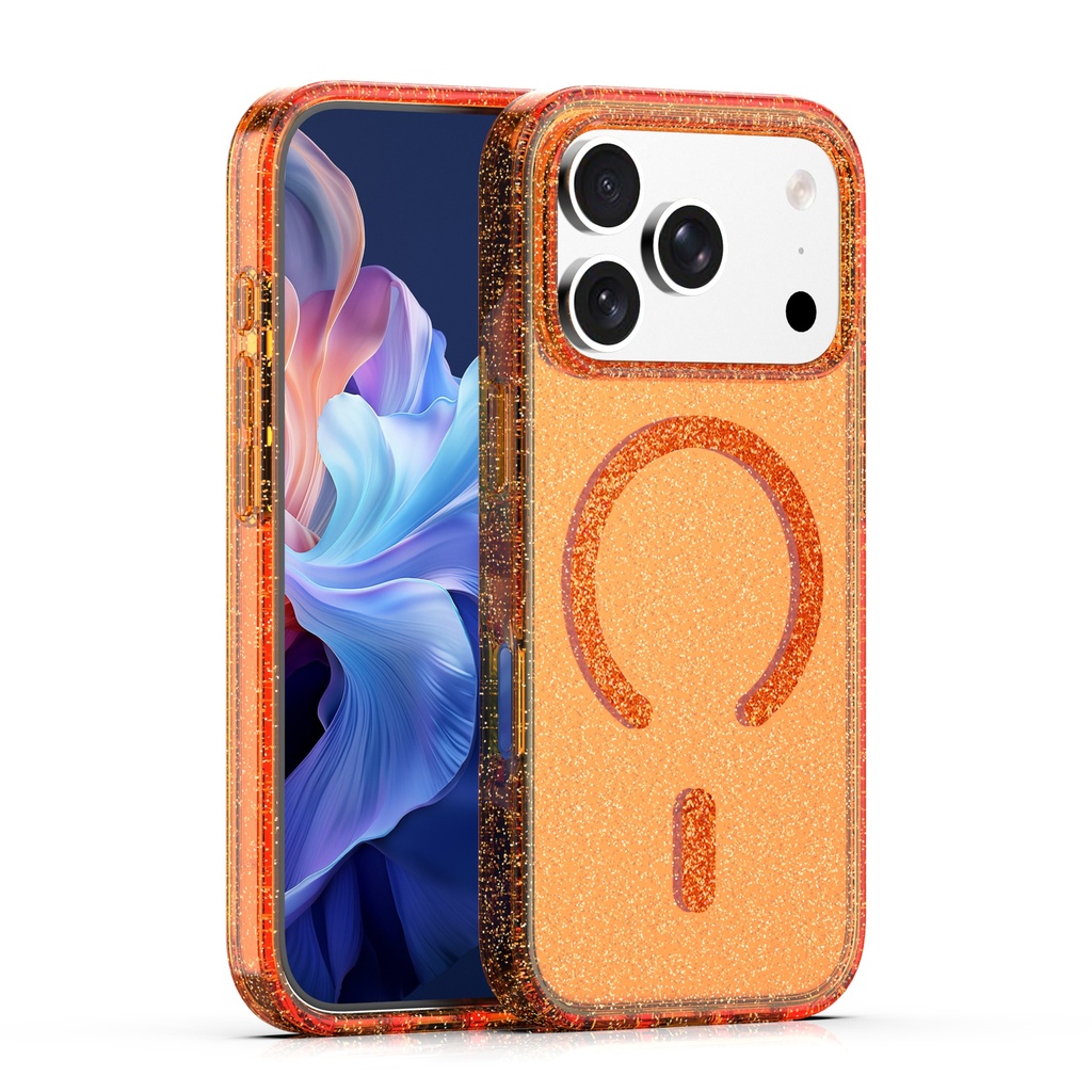 LumiMag Color Case for iPhone 17 - Orange