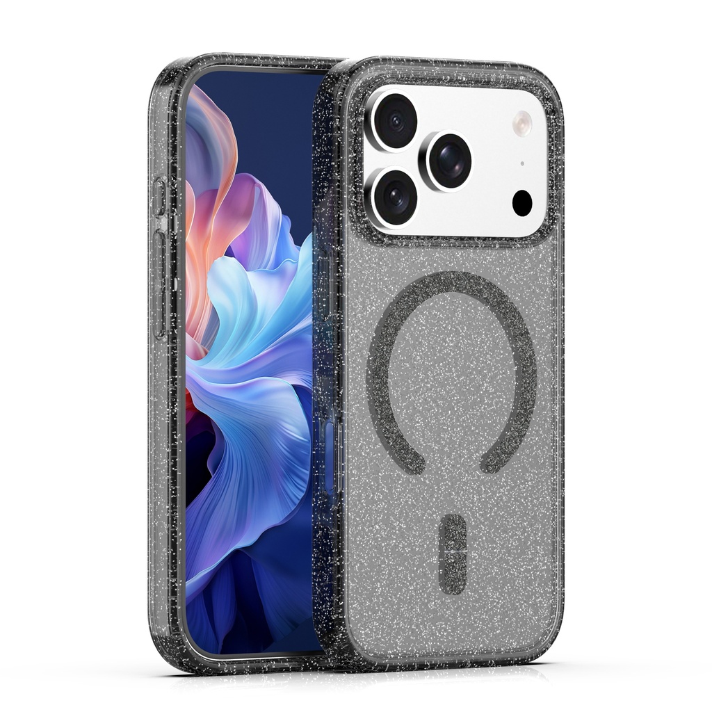 LumiMag Color Case for iPhone 17 Pro - Black