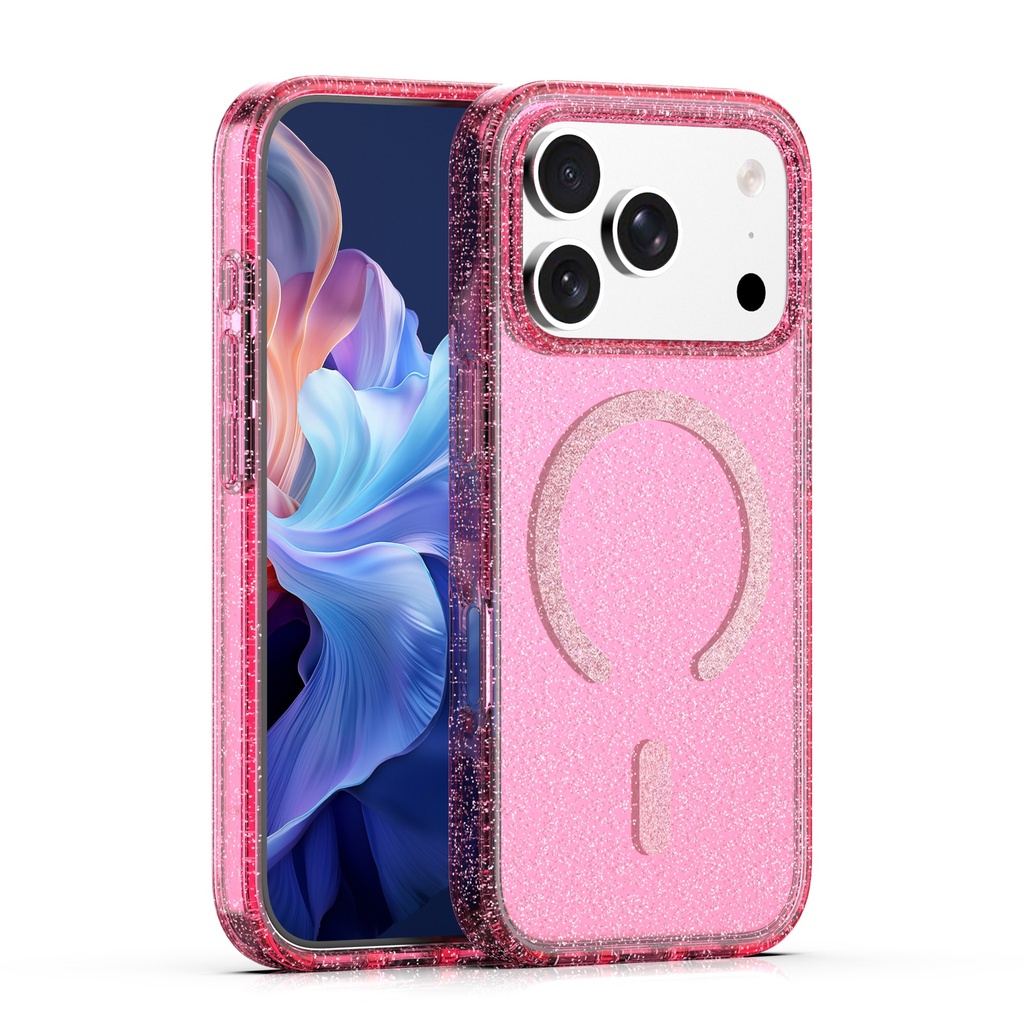 LumiMag Color Case for iPhone 17 Pro - Pink
