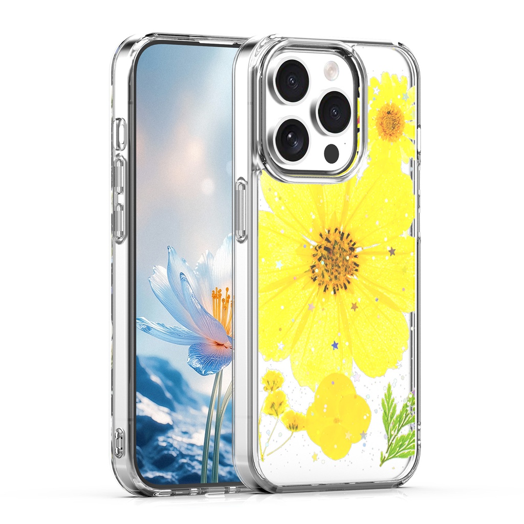 Eternal Bloom Case for iPhone 15 Pro - Big Daisy